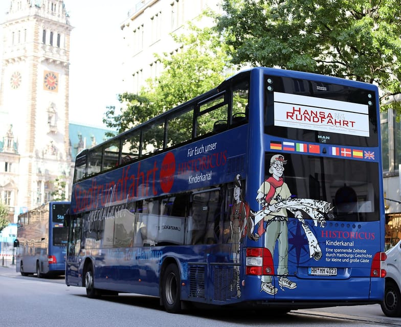 1-Day Hop-on/Hop-off Bus Tour of Hamburg Line D - Key points to know before boarding