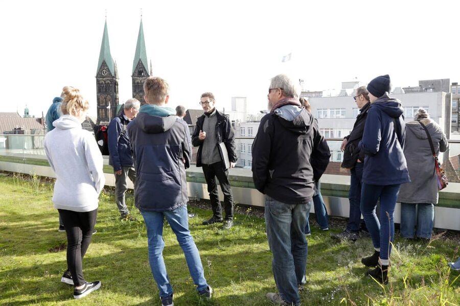 Above the rooftops of Bremen - Why Bremen from above feels different