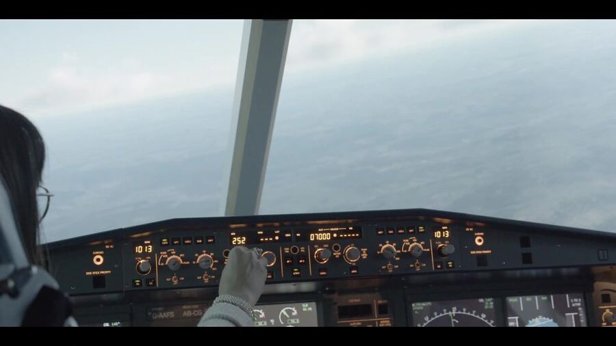 Airbus Flightsimulator | Flying Experience | adults&children - Weather changes and emergency practice