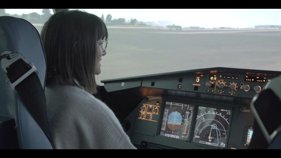 Airbus Flightsimulator | Flying Experience | adults&children - How the instruction affects the experience