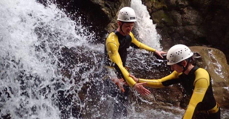Allgäu: Starzlachklamm Canyoneering Adventure - The 20-minute climb to the gorge
