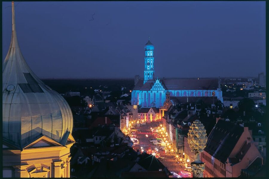Augsburg: Illuminated Guided Evening Walking Tour - Why an evening walk suits Augsburg