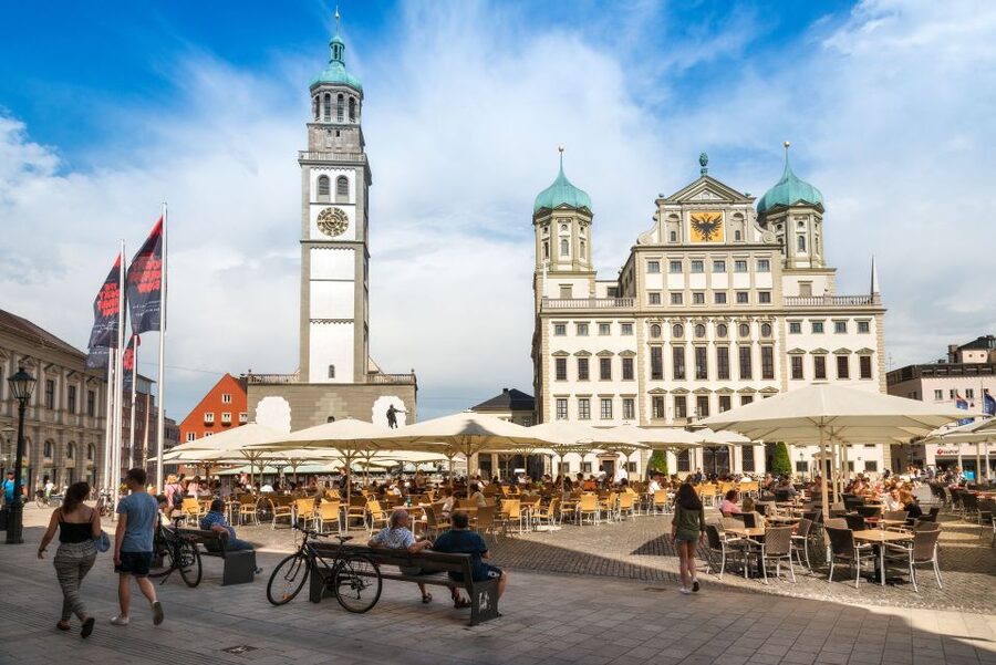 Augsburg: Walking Tour with Fuggerei - Entering the Fuggerei, Augsburg’s most unusual stop