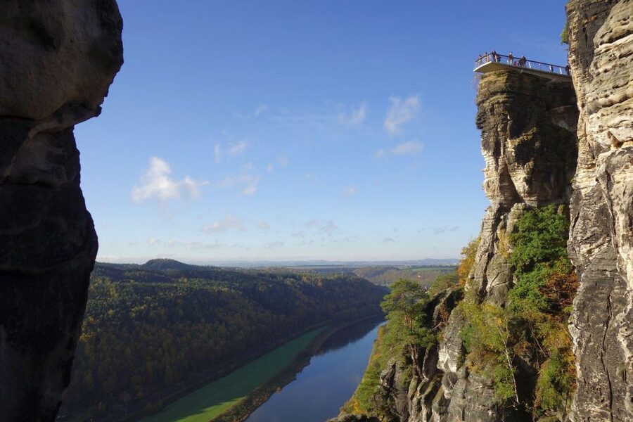 Bastei Bridge & Gorge Boat Ride - Day Trip from Dresden - The van, guide, and pace