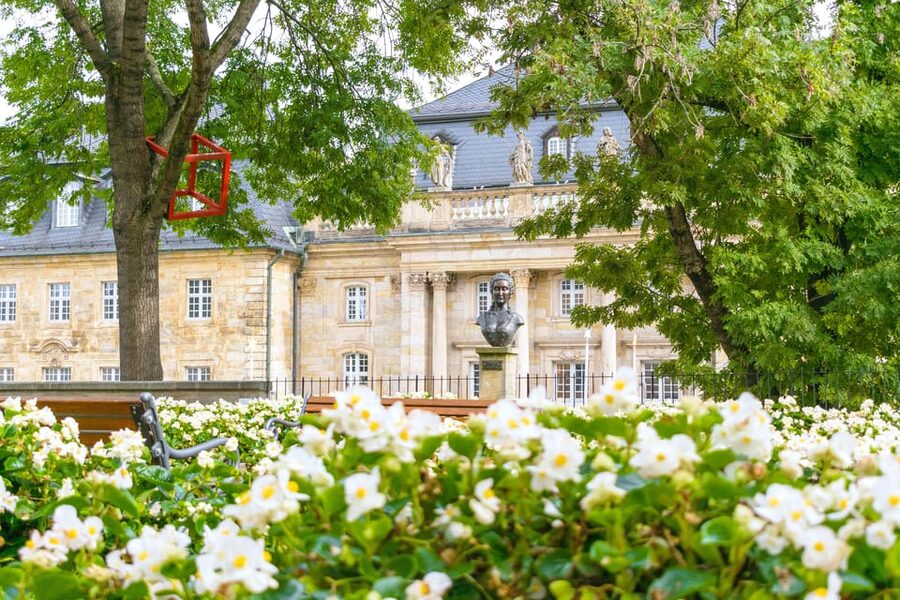 Bayreuth: German City Walking Tour (Tourist Info) - Meeting at the red information cube