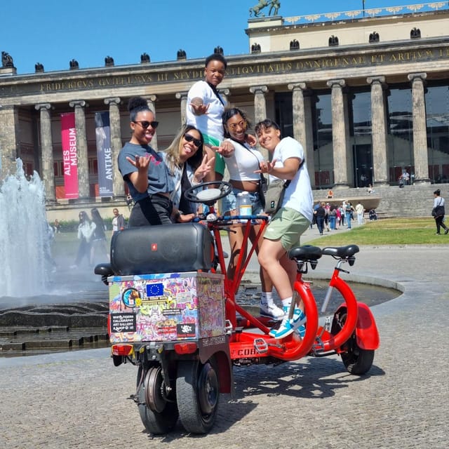 Beer Bike & Party Bike: Unforgettable Berlin City Tour incl. pickup - Holocaust Memorial and Potsdamer Platz
