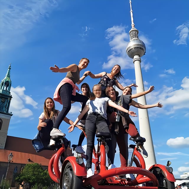 Beer Bike & Party Bike: Unforgettable Berlin City Tour incl. pickup - Berlin Cathedral and the ride back to Mitte