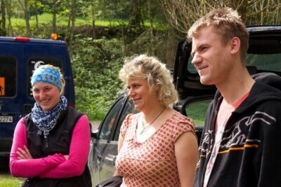 Beginner canyoning in the Starzlachklamm