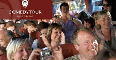 1.5-Hour Comedy Bus Tour in German