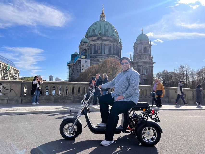 Berlin City: 2 Hour Guided Fat Tire E-Scooter Tour - Key points to know before you book