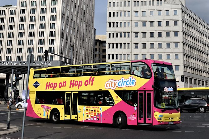 Berlin City Hop-on Hop-off Tour with Optional Cruise - Potsdamer Platz and Checkpoint Charlie