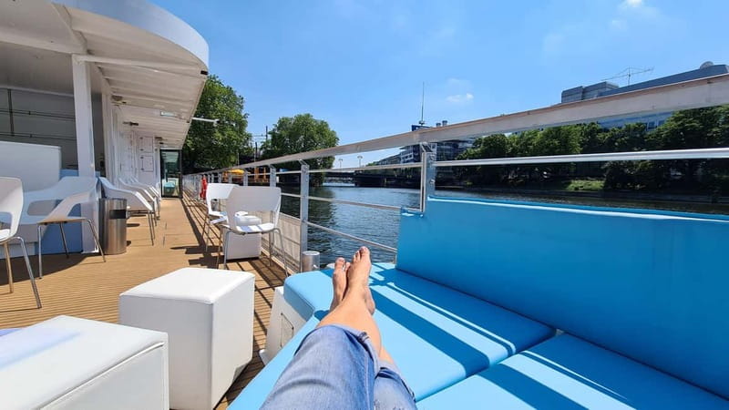 Berlin: East Side Gallery Spree Cruise in a Solar Catamaran - Practical value at $27 per person