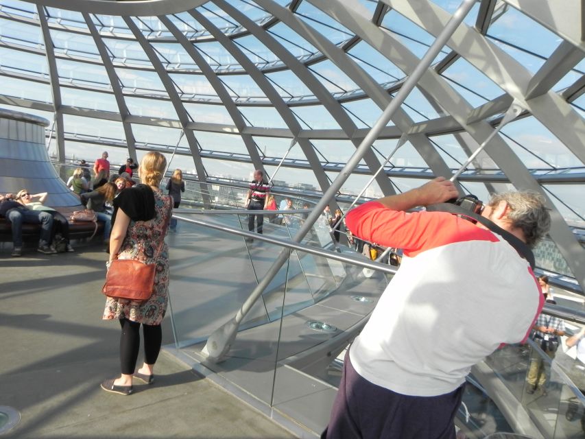 Berlin: Government District Tour and Reichstag Dome Visit - Modern parliament buildings and the Marie-Elisabeth-Lüders-Haus