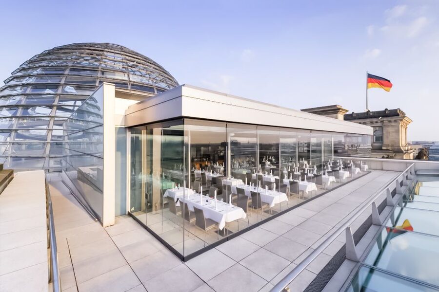 Berlin: Rooftop Dinner at the Käfer Restaurant Reichstag - How to make the three hours count