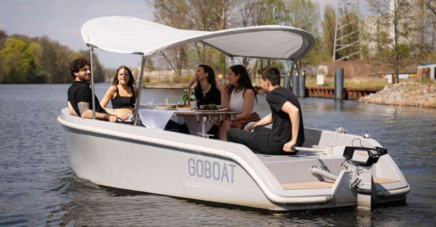 Berlin: Self-Drive Boat Tour - What the boat feels like once you leave the dock