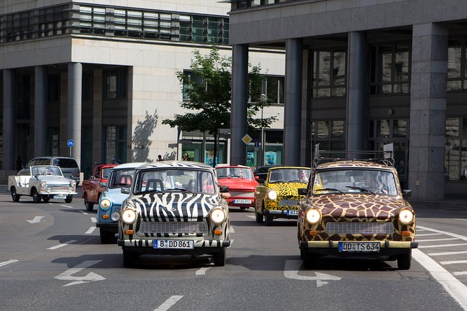 Berlin Self-Drive Trabi Tour with Guide - Starting at TrabiWorld Berlin on Zimmerstrasse