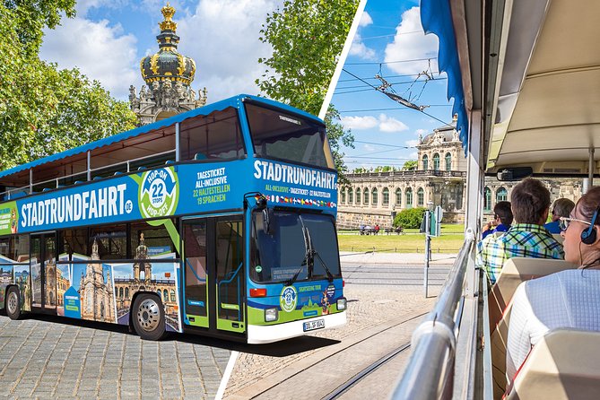 Big city tour hop on hop off 22 stops - The English commentary needs a careful setup