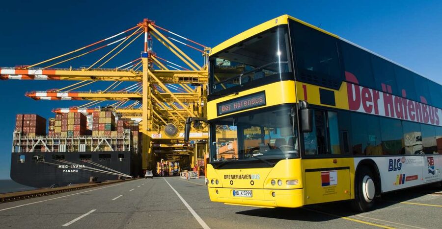 Bremerhaven: Harbor Bus Tour - Start at Schaufenster Fischereihafen for the full route