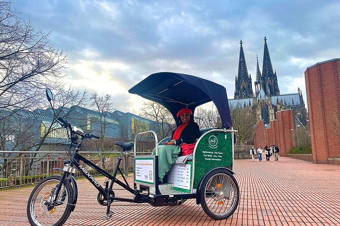 City Tour per Rikscha in Cologne - Why a rickshaw works well in Cologne