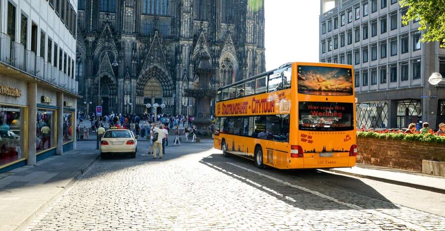 Cologne: 24h Hop-On Hop-Off Sightseeing Bus Ticket - Key points at a glance