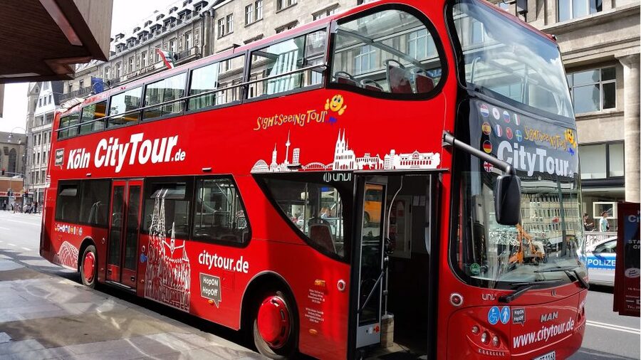 Cologne: 24h Hop-On Hop-Off Sightseeing Bus Ticket - Starting opposite the Cathedral at Burgmauer 6