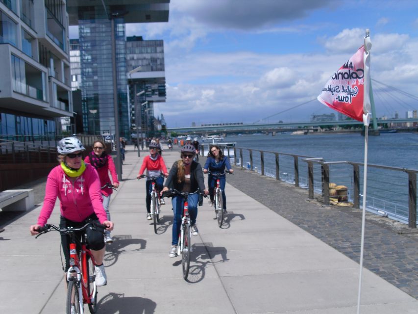 Cologne: 3-Hour Guided Bike Tour - Hohenzollern Bridge delivers the classic Cologne view