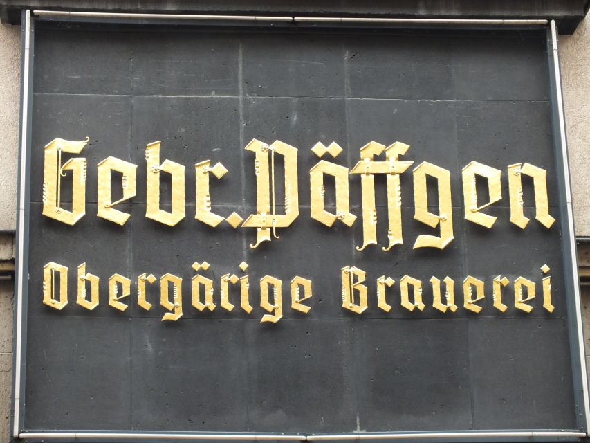 Cologne: Brewery Tour with Beer Tasting and Halven Hahn - Practical booking advice