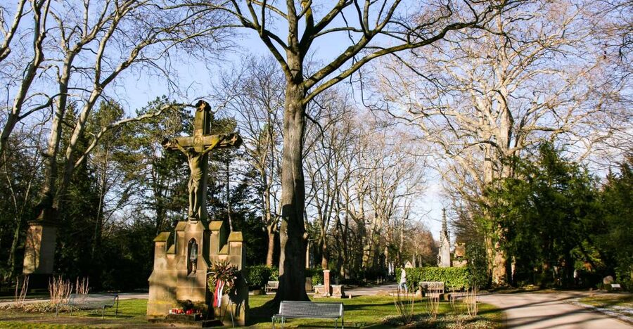 Cologne: Guided Tour of Melatenfriedhof - Old chapels, ivy, and the visual character of the grounds