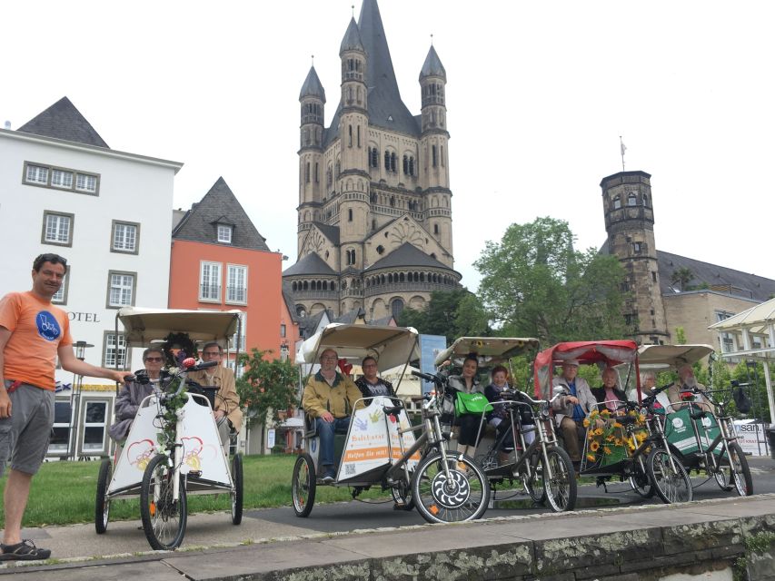 Cologne: Private Rickshaw Tour - Heinzelmännchenbrunnen and Cologne’s old-town stories