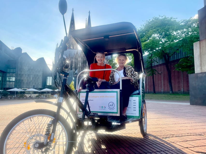 Cologne: Private Rickshaw Tour - Two possible directions for the final part