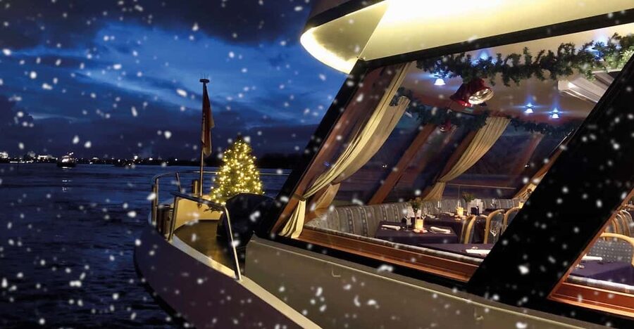 Cologne: Rhine River Winter Cruise with Festive Music - The lower deck is the heart of the experience