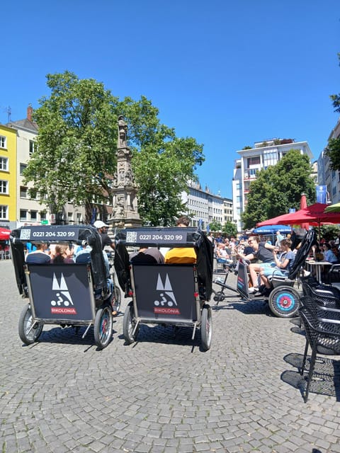 Cologne: Rickshaw Sightseeing Tour - One hour or 90 minutes: choosing the right length