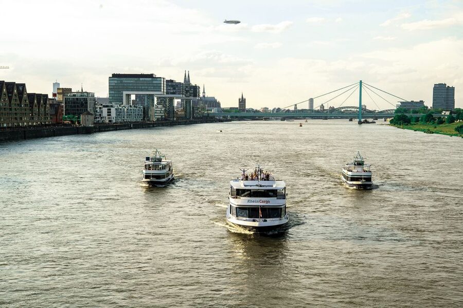 Cologne: Top Sights Rhine River Cruise - Skyline Tour - Boarding Near the Musical Dome