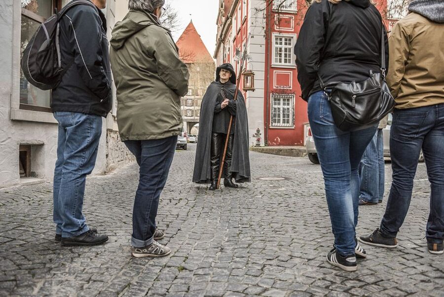 Constance: 1.5-Hour Night Watchman City Tour - The Niederburg after dark