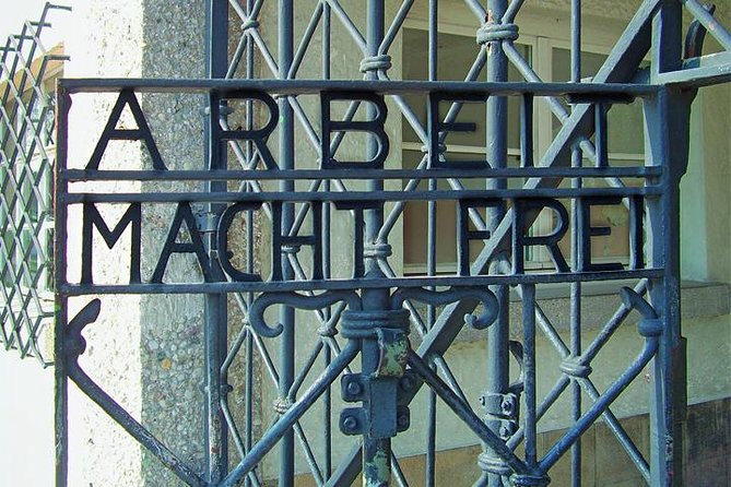 Dachau Concentration Camp Memorial Tour with Train from Munich - Entering the Dachau memorial grounds