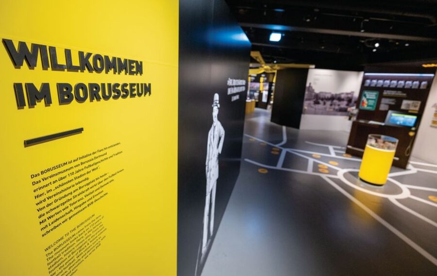Dortmund: Borusseum Borussia Dortmund Museum Entry Ticket - The replica South Stand and BVB fan culture