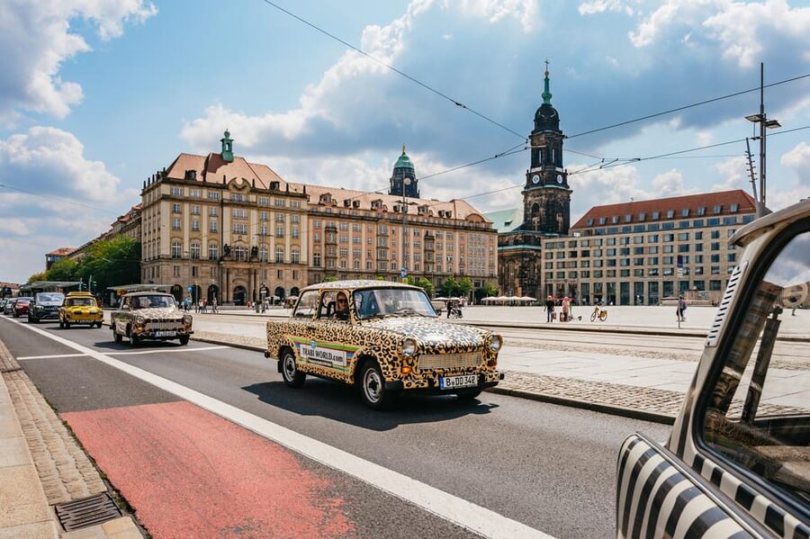 Dresden: Guided Sightseeing Tour in Classic Trabi Car - What the guide and radio system add
