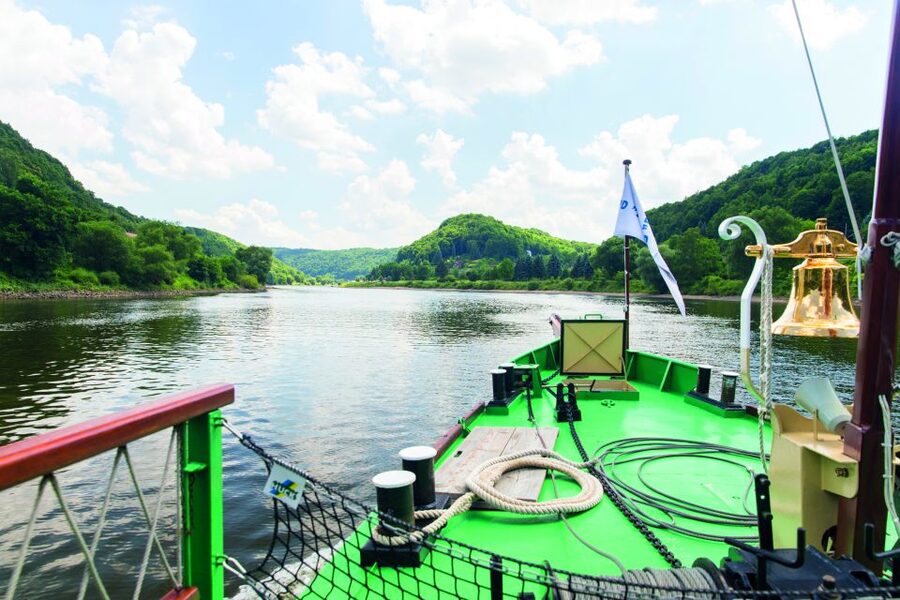 Dresden: Königstein Fortress Paddle Steamer Cruise - Pirna and the first taste of Saxon Switzerland