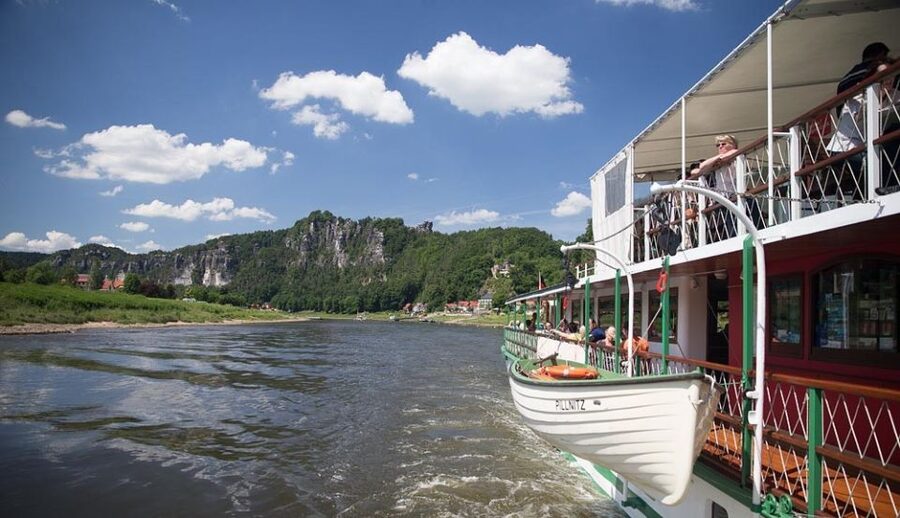 Dresden: Königstein Fortress Paddle Steamer Cruise - Food, timing, and practical comfort