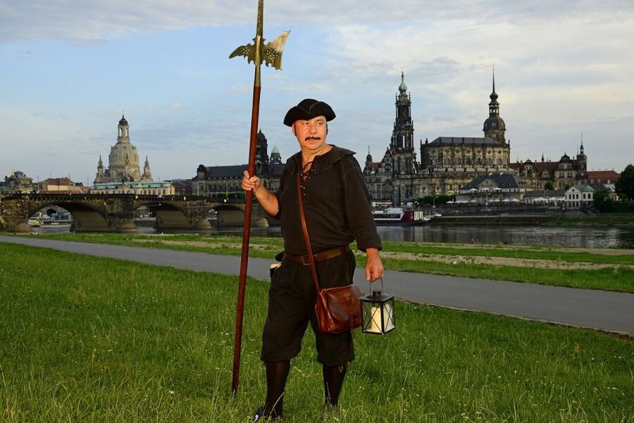 Dresden: Night Watchman Tour Through The Old Town - The Frauenkirche and the heart of old Dresden