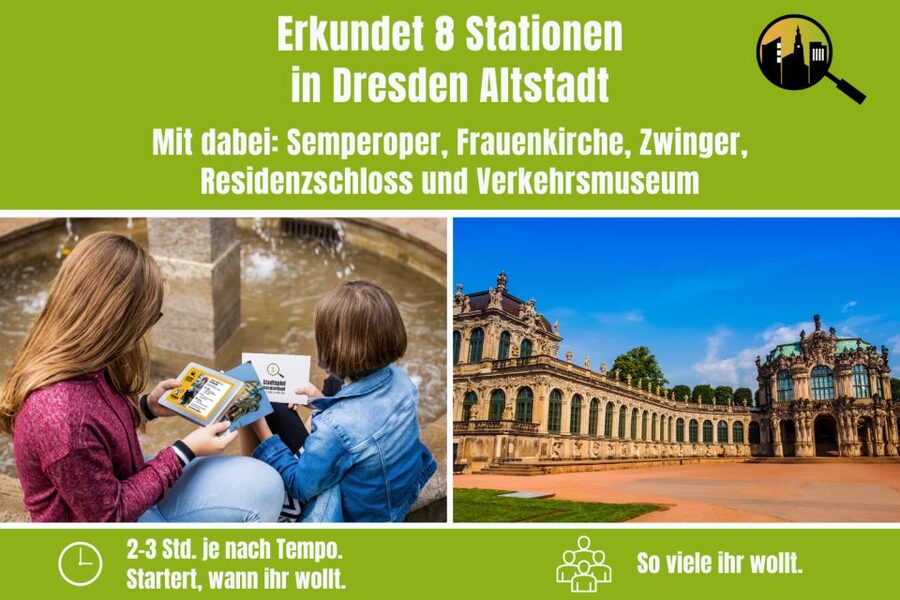 Dresden: Old Town Scavenger Hunt for Children - Key points for families
