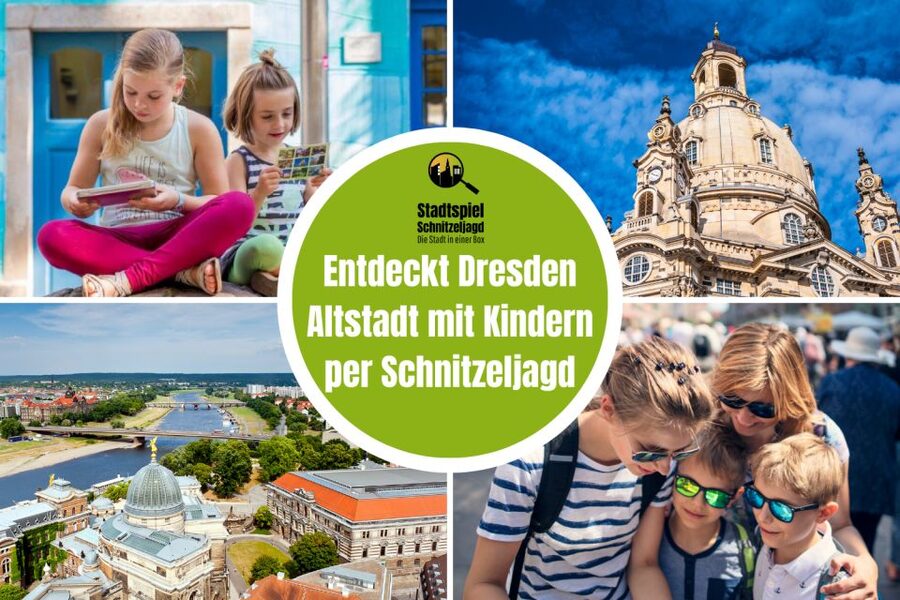 Dresden: Old Town Scavenger Hunt for Children - Frauenkirche, Royal Palace, and the Zwinger