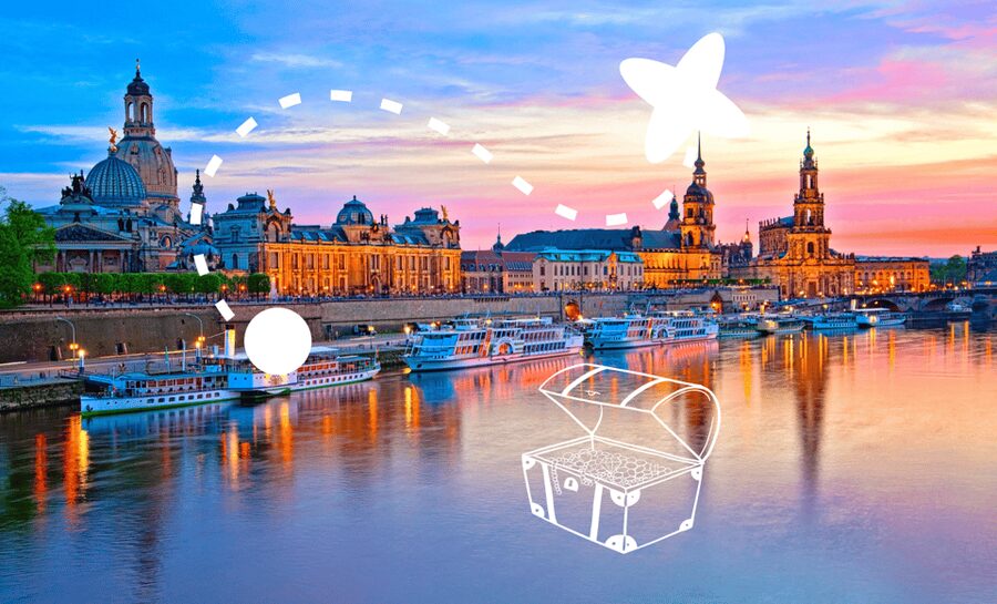 Dresden Sightseeing Treasure Hunt - A sightseeing game in Dresden’s historic center