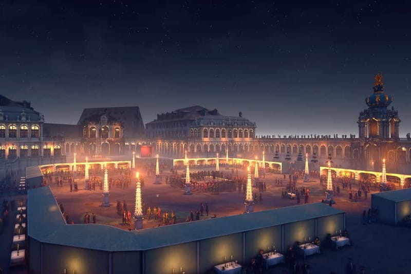 Dresden: Virtual Reality Time Travel Experience Ticket - Dresden in 1719, before the city became a modern ruin