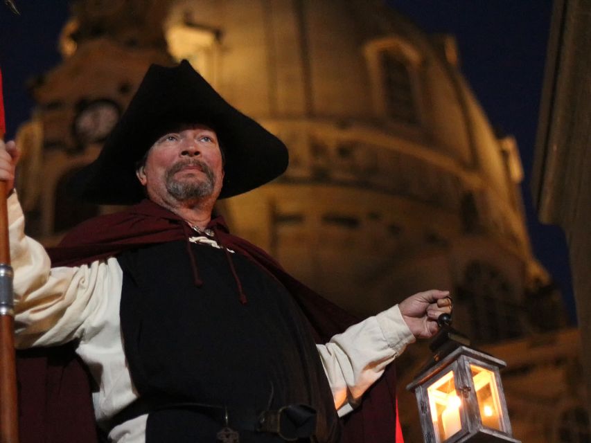 Dresden: Walking Tour with a Night Watchman and Meal - A Saxon evening begins at Freiberger Schankhaus