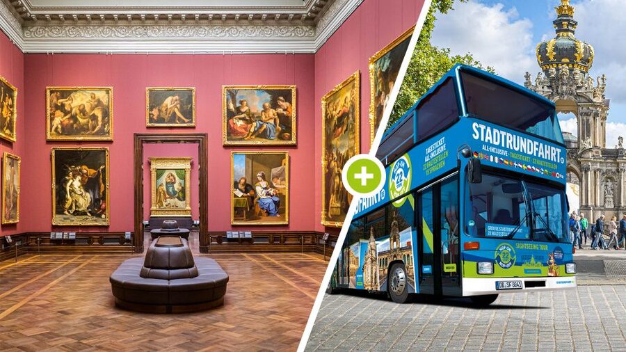 Dresden: Zwinger Skip-the-Line & 2-Day Hop-On Hop-Off Bus - The Zwinger museums and Raphael’s Madonna