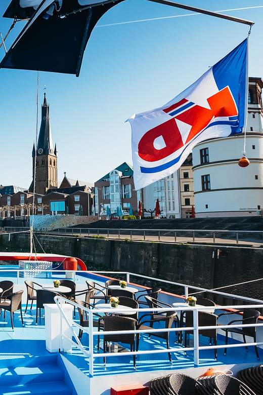 Düsseldorf: City Sightseeing Cruise on the Rhine - What you see during the one-hour route
