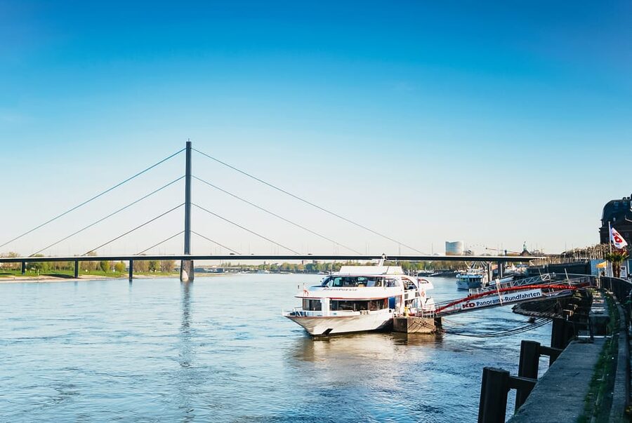 Düsseldorf: City Sightseeing Cruise on the Rhine - How much value do you get for $23?