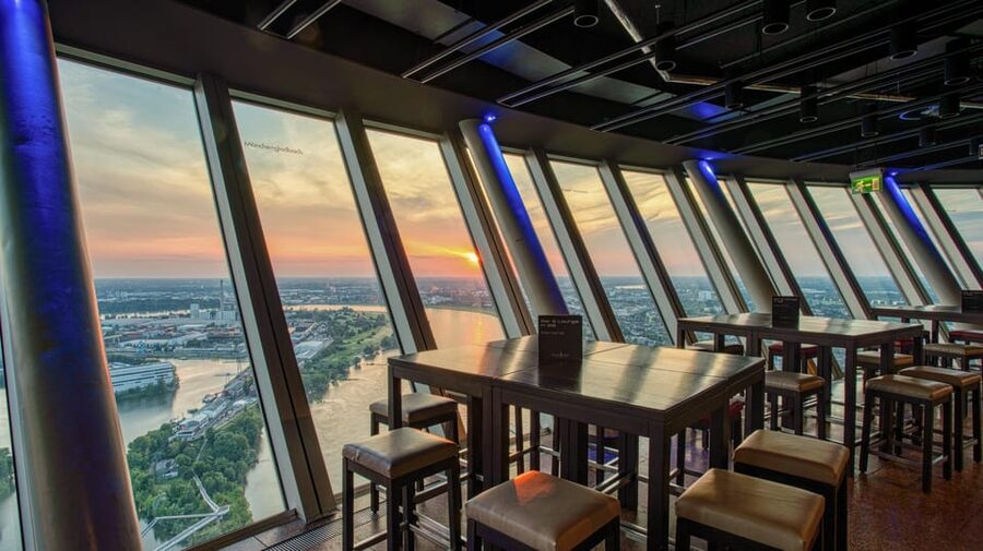 Düsseldorf: Rhine Tower Adult Entry - Is $14 good value?