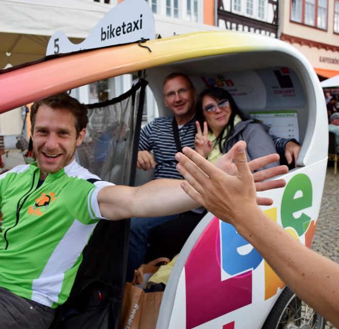 Erfurt: Private Guided Classic Old Town E-Rickshaw Tour - Why an e-rickshaw works well in Erfurt